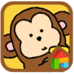 monkey dodol launcher theme android application logo